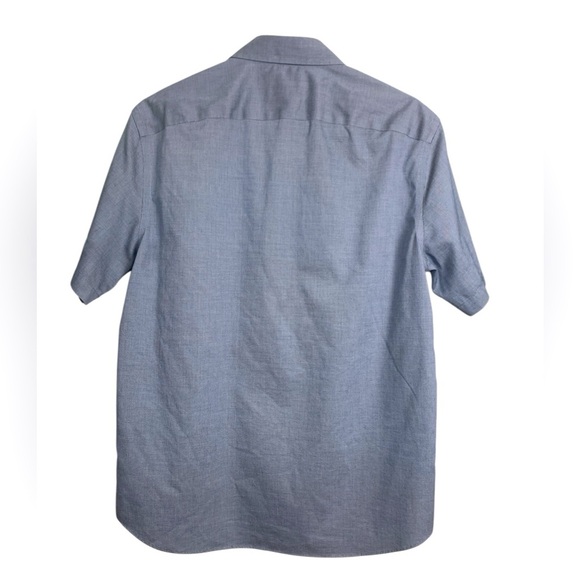 UNTUCKit NWOT Short Sleeve Button Down Shirt 100% Cotton Wrinkle Free - Picture 3 of 9
